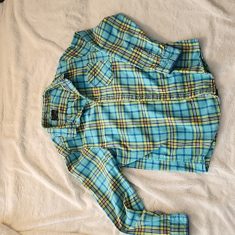 Public Opinion Button Down Flannel - image 1